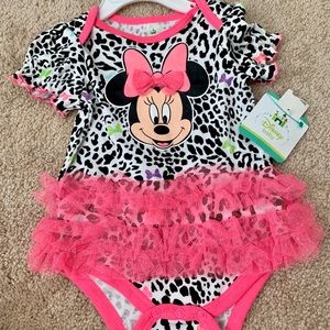 Minnie Mouse onesie NWT